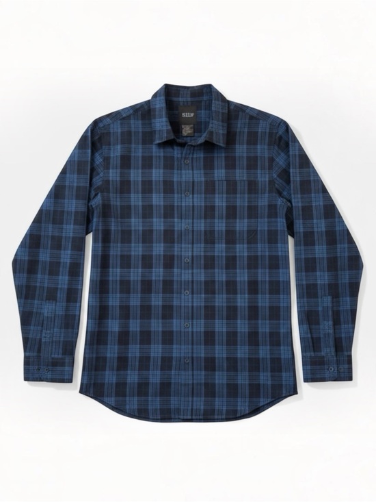 5.11 Tactical Other - 5.11 Tactical Igor Plaid Snap Shirt Men XL Blue Black RapiDraw CCW Poplin